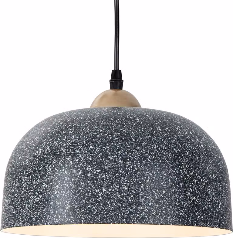 COSTWAY lampada da soffitto Lampada a sospensione con cavo di sospensione regolabile e base E27 Luce a sospensione per soggiorno, camera da letto, sala da pranzo