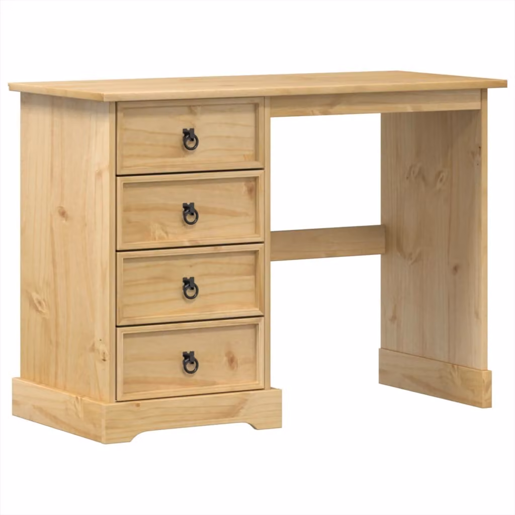 Toeletta 104x47x75 cm in Legno Massello di Pino