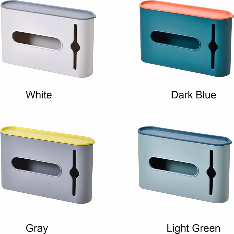 Contenitore per sacchetti della spazzatura, cestino dei rifiuti, dispenser per sacchetti, supporto adesivo da parete, supporto in plastica, negozio di alimentari per la casa, cucina, bagno