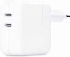 Caricabatterie Apple USB Type-C da 35W Dual Bianco MW2K3ZM A