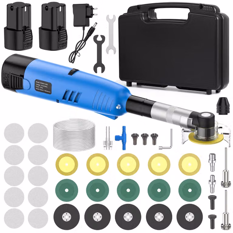 Kit elettrico per la pulizia delle fughe delle piastrelle, 16,8V, motore da 350 Watt