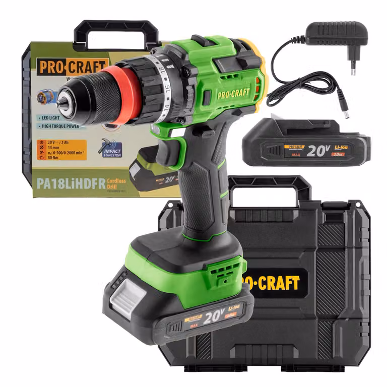 Avvitatore a batteria Procraft PA18LiH DFR