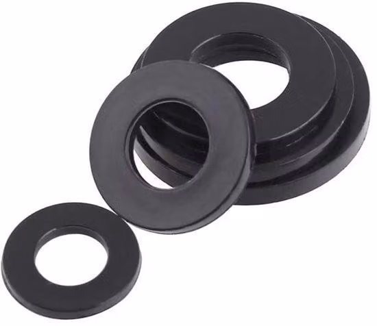 Viti in nylon M10 x 30 mm - confezione da 20 pezzi - antiscivolo - resistenti agli agenti chimici - con rondelle