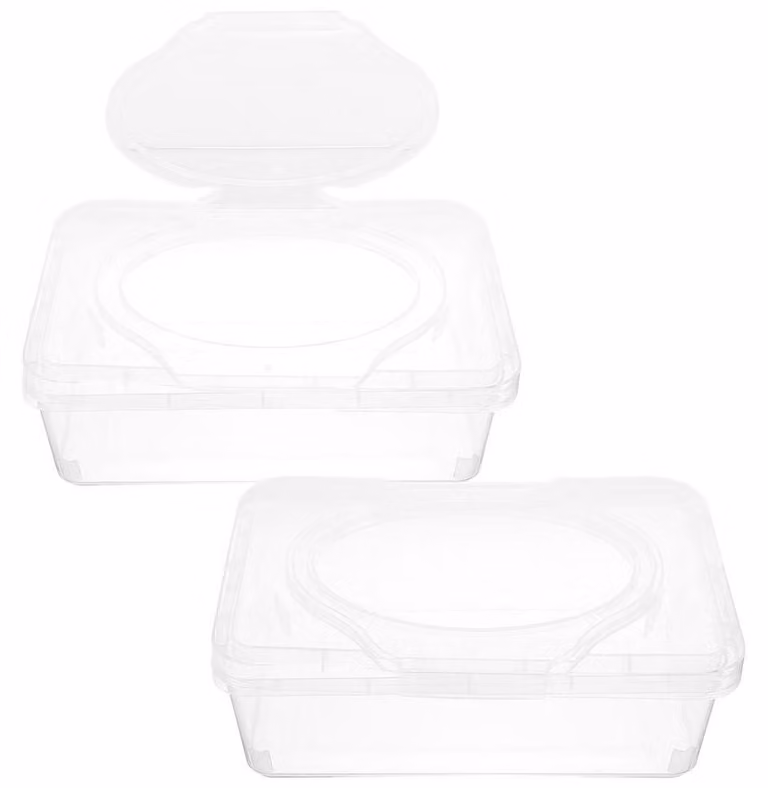 Contenitore impermeabile per lo stoccaggio - Dispenser per asciugamani - Robusto - Pratico - Portatile - Coperchio trasparente