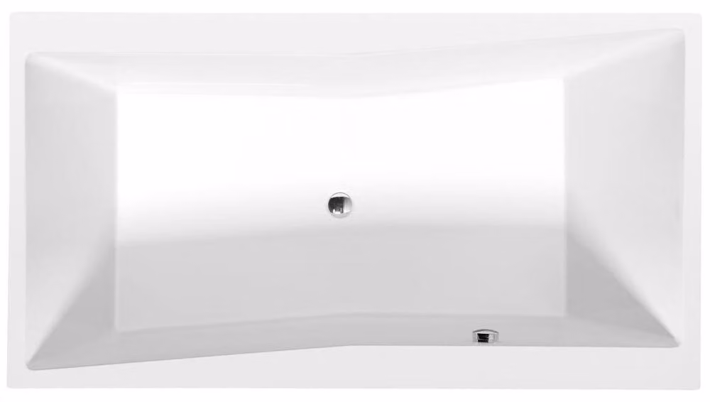 Vasche da bagno Polysan - Vasca Quest, 1800x1000x490 mm, bianco 78511