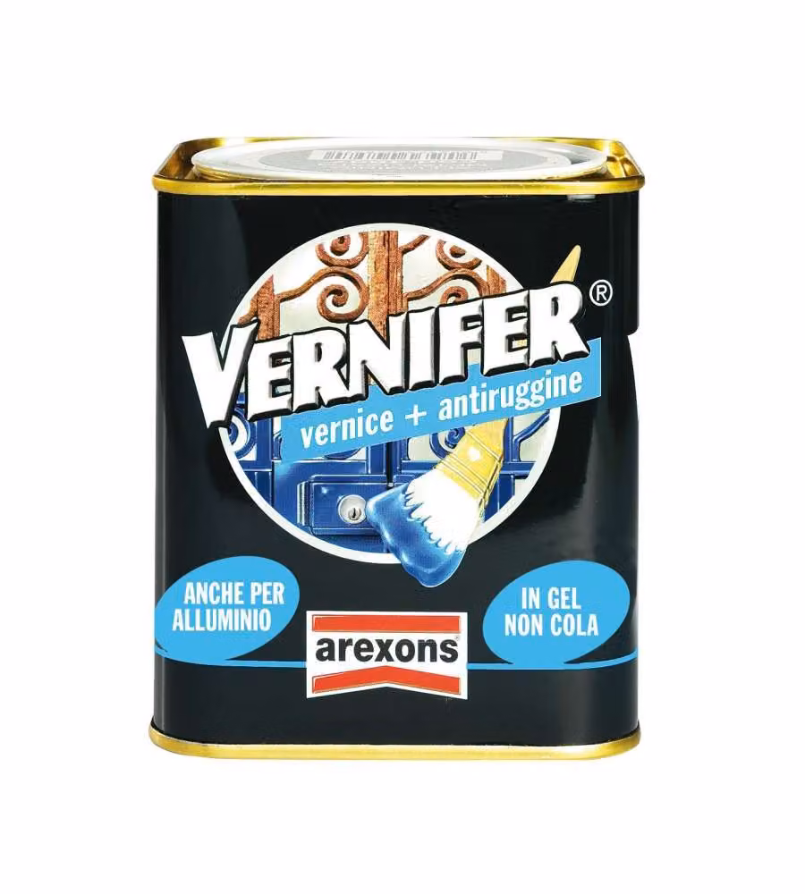 Arexons Vernifer Smalto Antiruggine in Gel Nero Satinato 750 ml – 2