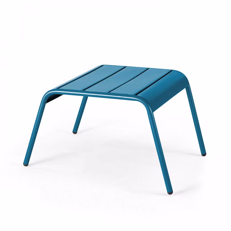 Riposo piede in metallo blu pacifico - Oviala Palavas