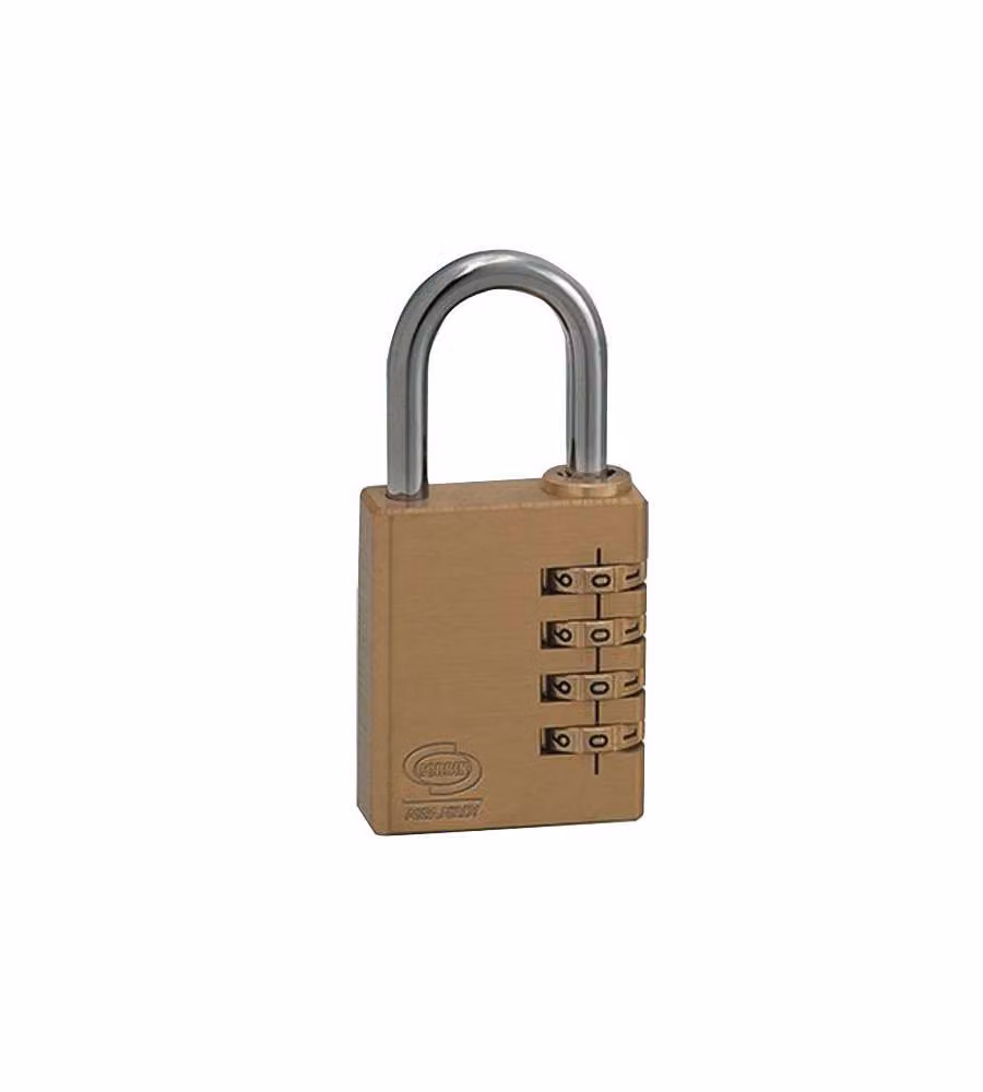 Lucchetto in Ottone Mm 20 Combinazione PL020 Corbin