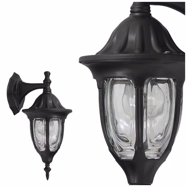 Lampada da parete classica per esterni 1xE27 Milano nero 8341 Rabalux