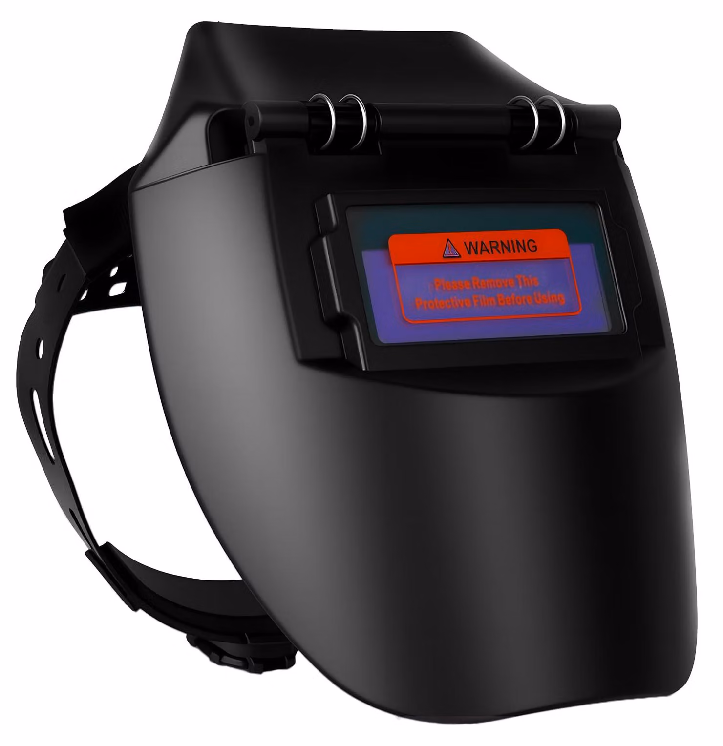 Maschera per saldatura con oscuramento automatico, alimentata a energia solare, dimensioni 92 x 42 mm, visione nitida, adatta per saldatura MIG, ad arco e TIG