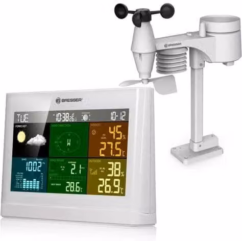 Bresser Wetter Center 5-in-1 Comfort weiß