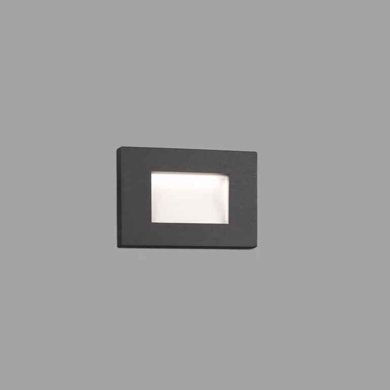Lampada da parete a LED SPARK-1 3000K IP65 grigio scuro