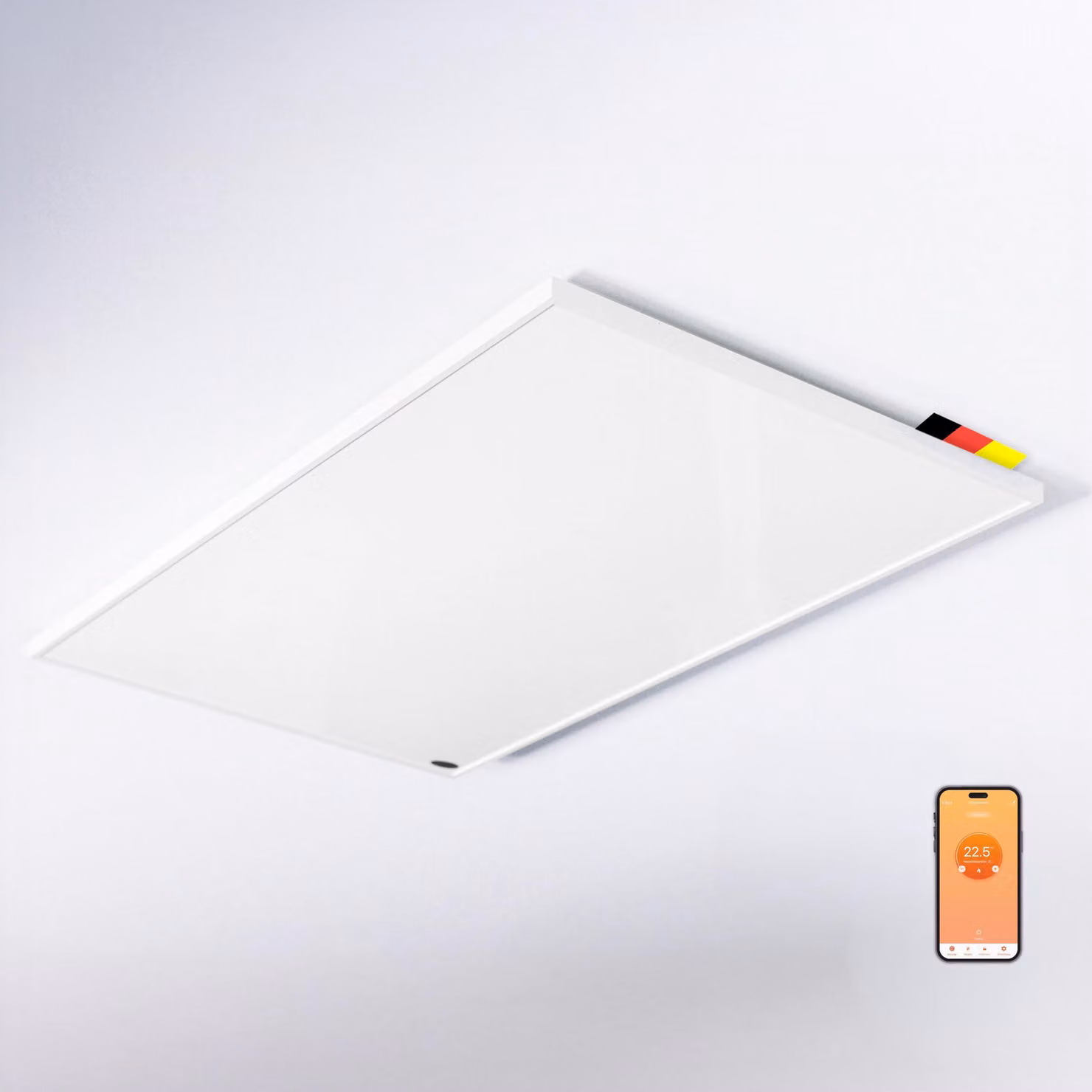 Riscaldamento a infrarossi da soffitto - Potenza: 600 Watt - Elettrico - Adatto per ambienti residenziali