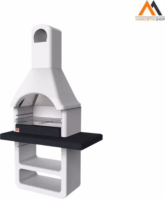 BARBECUE MURATURA 'MARIBOR NEW' 114 x 64 x H 212,5 cm