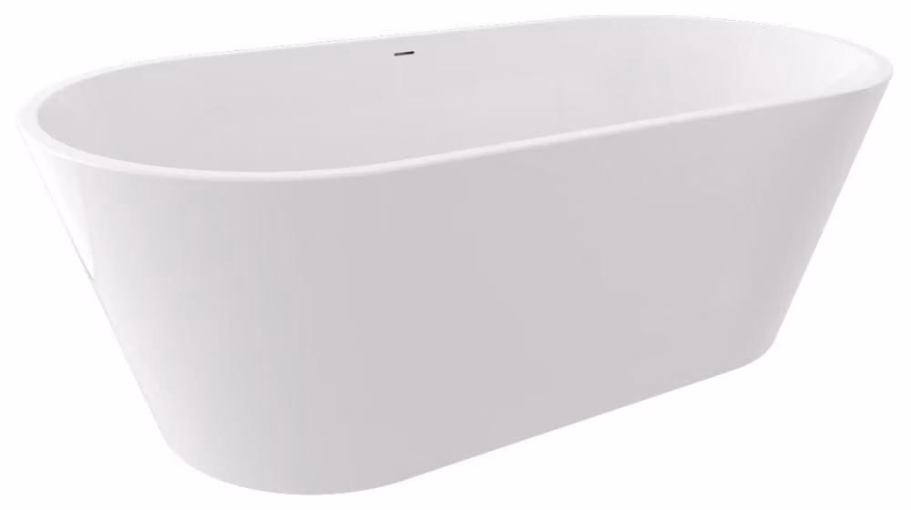 AZRA vasca freestanding 170x80x58cm, bianco