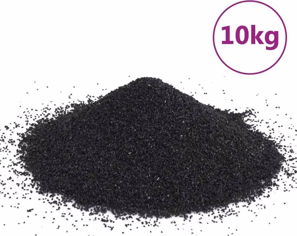 Sabbia per Acquari 10 kg Nera 0,2-2 mm