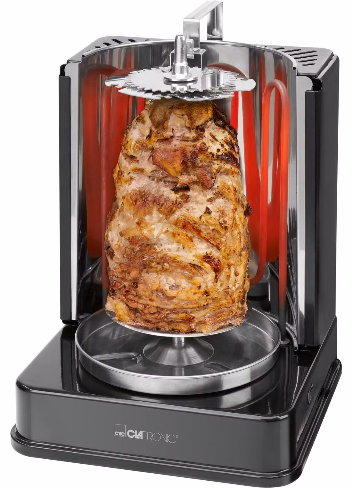 Clatronic DVG 3686 Grill Electric Black 1400 W