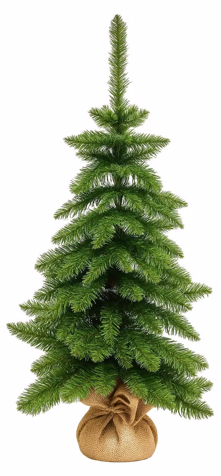 Sparky - Mini Albero di Natale Pinetto Tradizionale in PVC H90 cm, 96 Punte