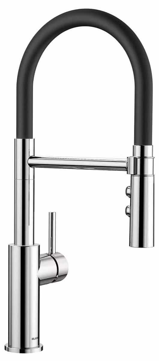 Miscelatore per cucina CATRIS-S Flexo, cromato, ad alta pressione, girevole a 360°