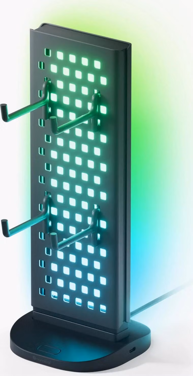 Nanoleaf Pegboard Desk Dock