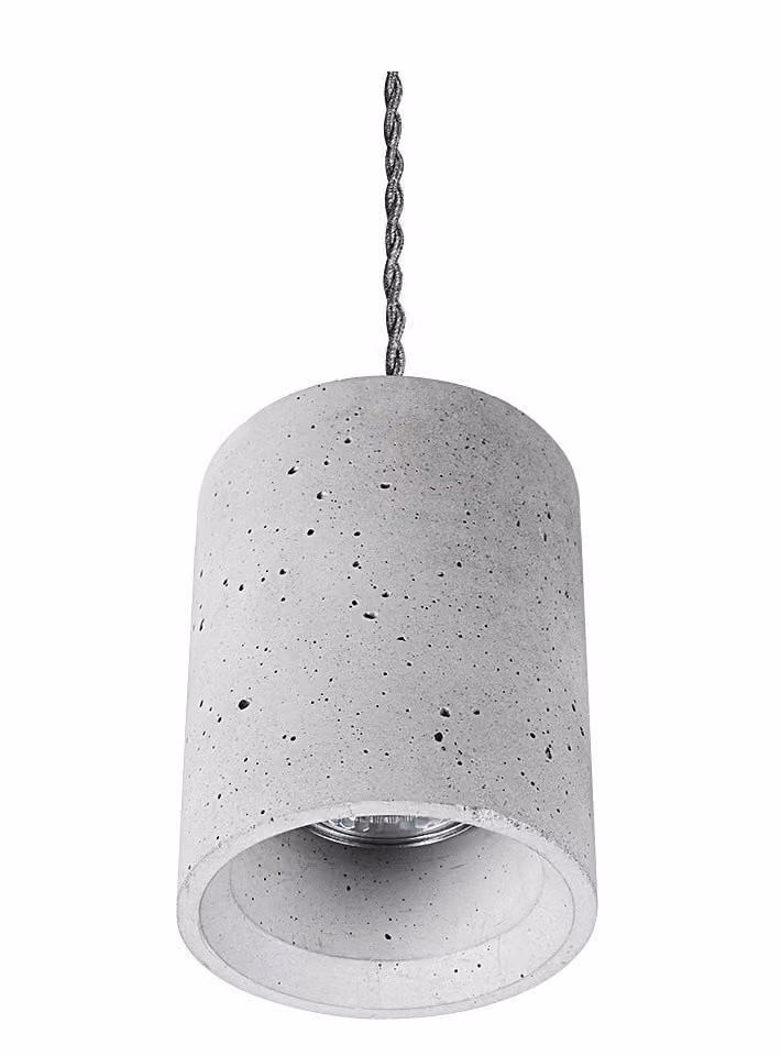 Lampada a sospensione SHY grigia 1xGU10x35W in cemento architettonico, dimensioni: 130x9x9 cm, IP20, Nowodvorski Lighting