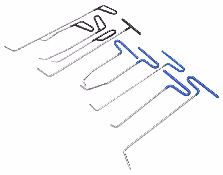 Kit di rimozione delle macchie, 201 acciaio inossidabile, set di 10 strumenti, impugnatura in PVC antiscivolo, compatibilità versatile, design resistente
