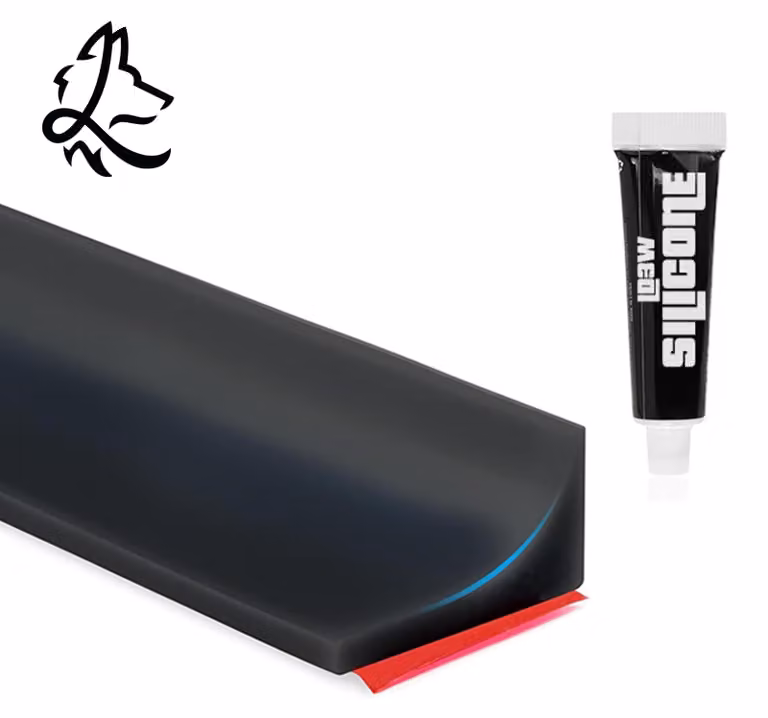 Guarnizione in silicone autoadesiva per porta doccia, ideale per il bagno