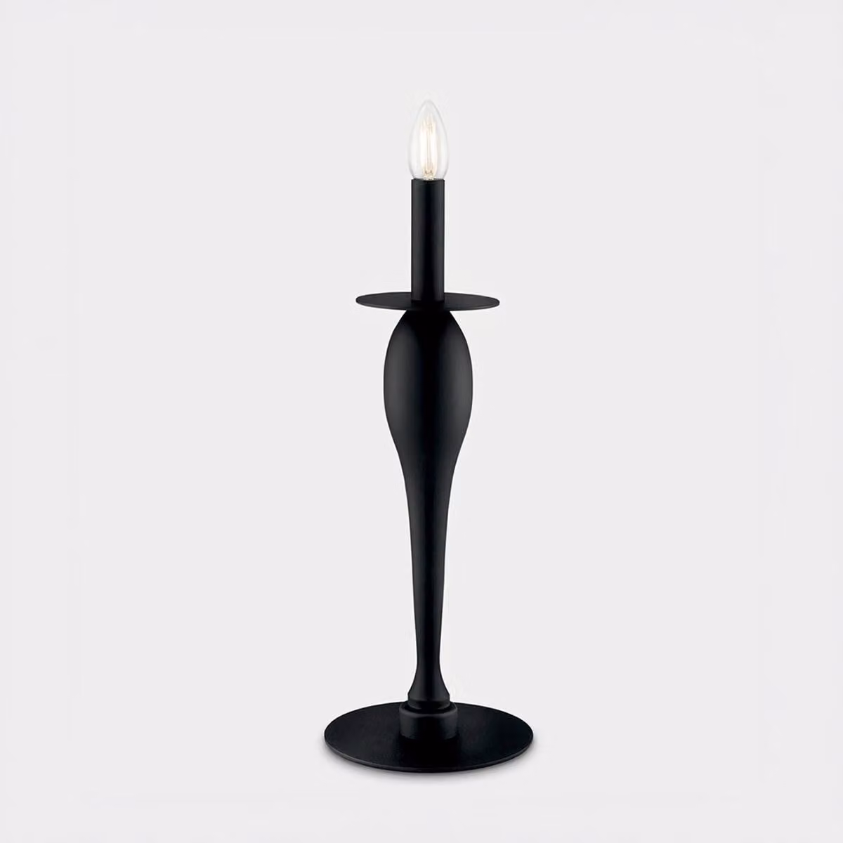 Lampada da tavolo ARMSTRONG, in metallo nero