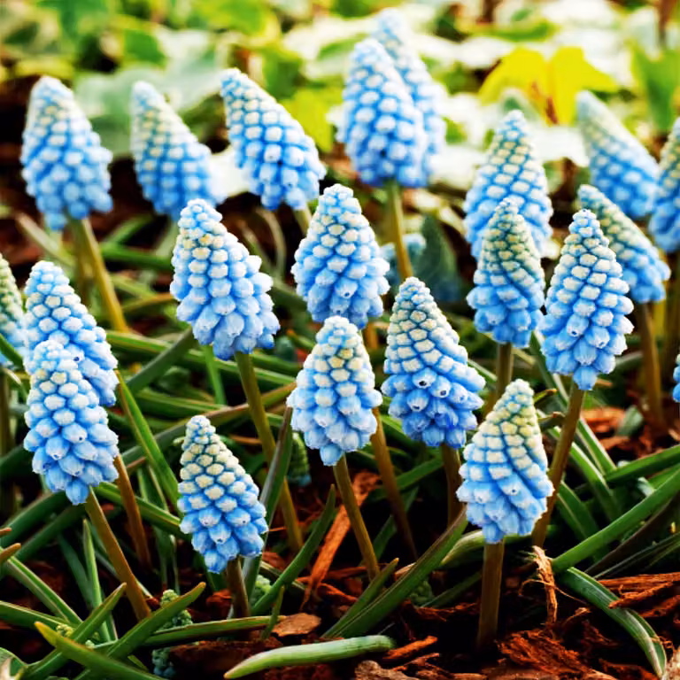 Bulbi di fiori di Muscari Bulbi di fiori di giacinto d'uva Finitura Valerie 10 pz.