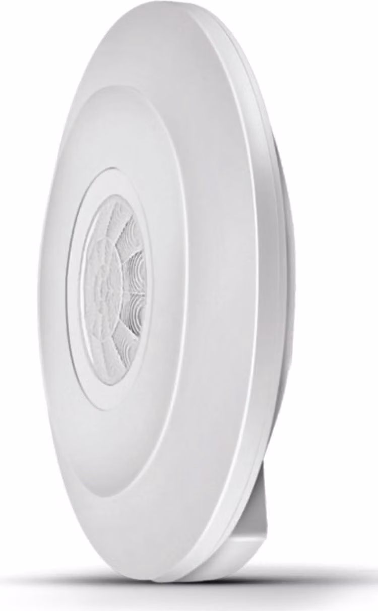 Rilevatore di movimento 2000W 16A Sensore di movimento a infrarossi PIR Campo di lavoro a 360° Rilevatore montato in superficie Portata fino a 16 metri per uso interno