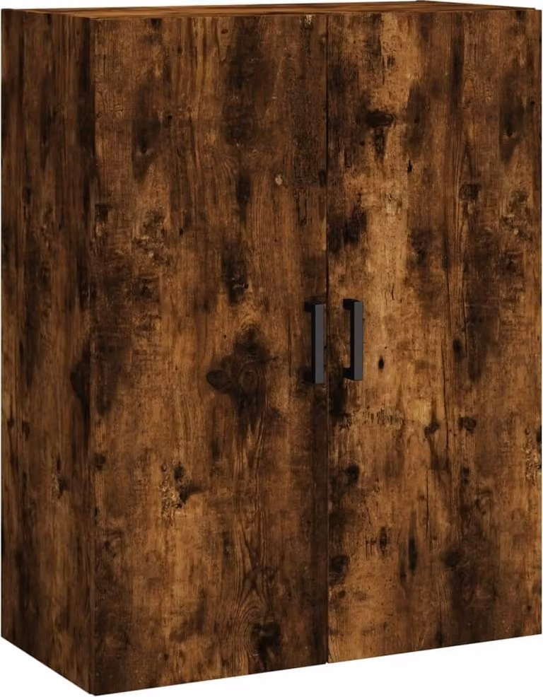 Mobile a Parete Rovere Fumo 69,5x34x90 cm
