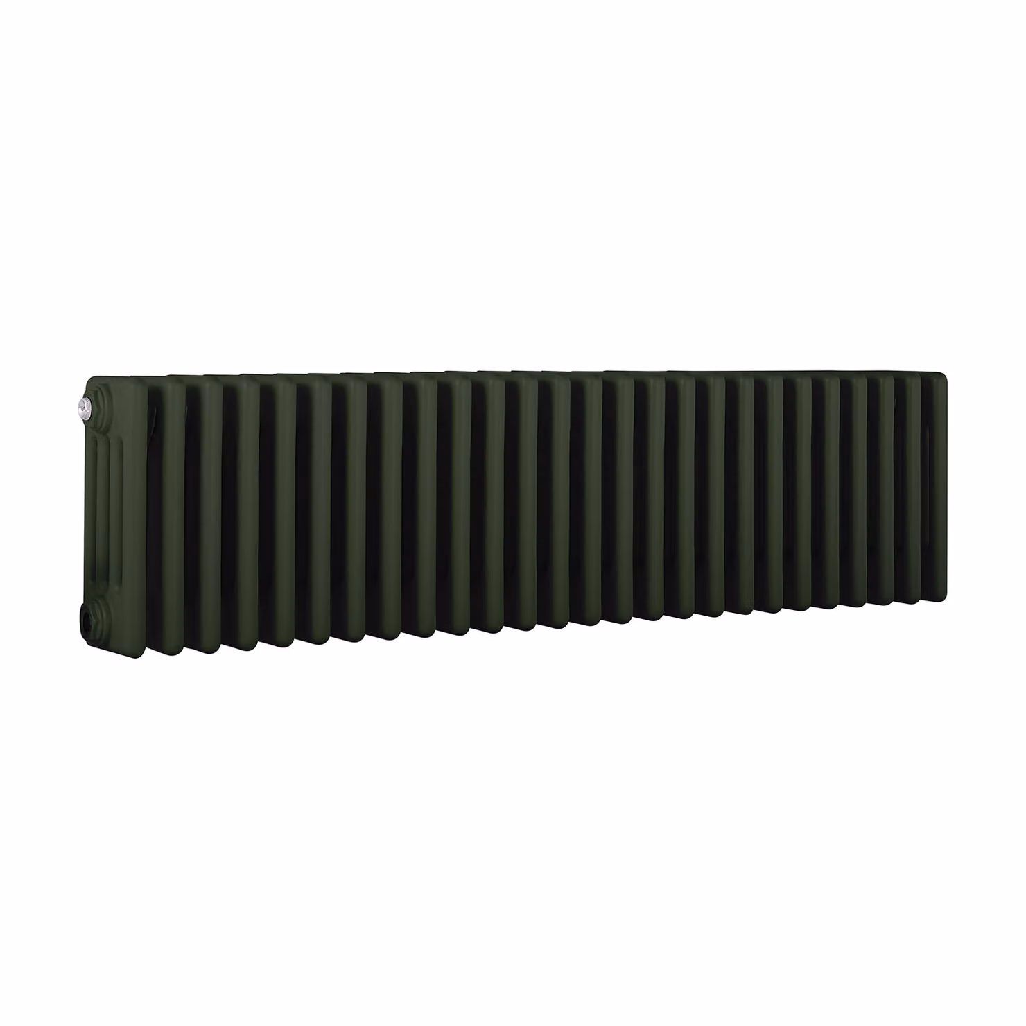 Radiatore Orizzontale a Colonne (4 Colonne) 300mm x 1190mm - Verde (Evergreen) - Regent