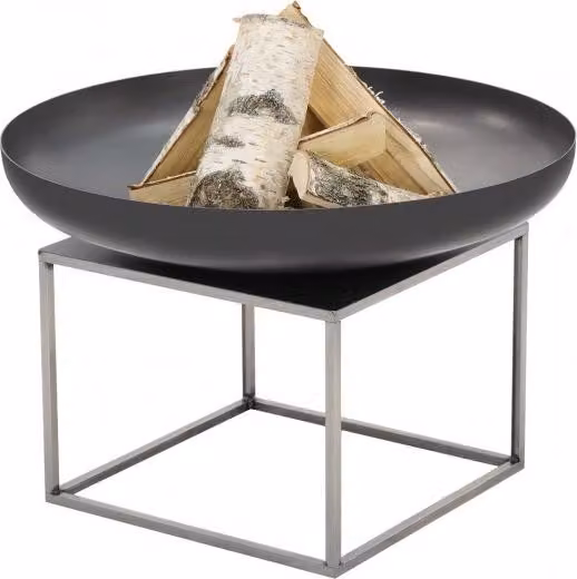 Braciere da giardino SUE 60 cm in acciaio inox