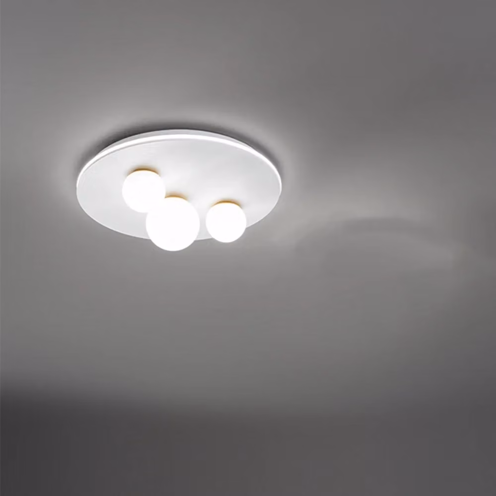 Plafoniera Moderna Perenz Illumina Ball a Sfera in Metallo e Vetro con LED da 48W, Luce Bianco Caldo – 2