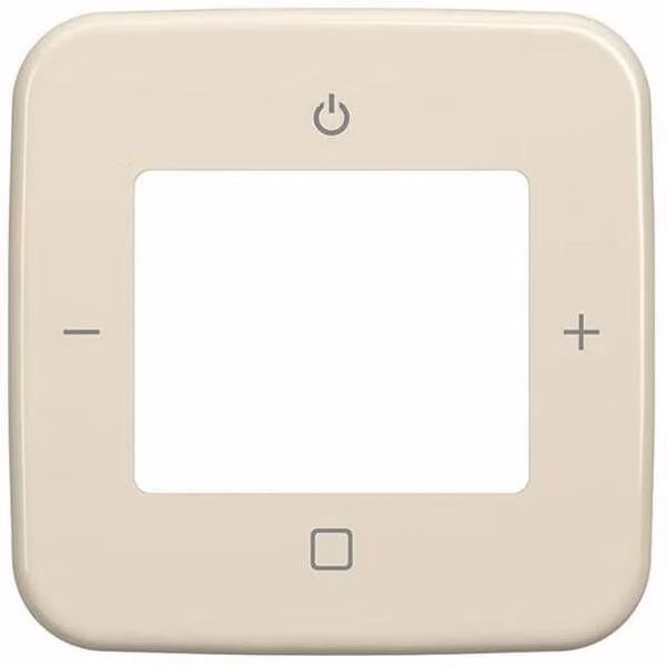 Busch-Jaeger 8252-212-101 Copripiastra centrale per Busch-Radio serie Duro 2000 SI bianco