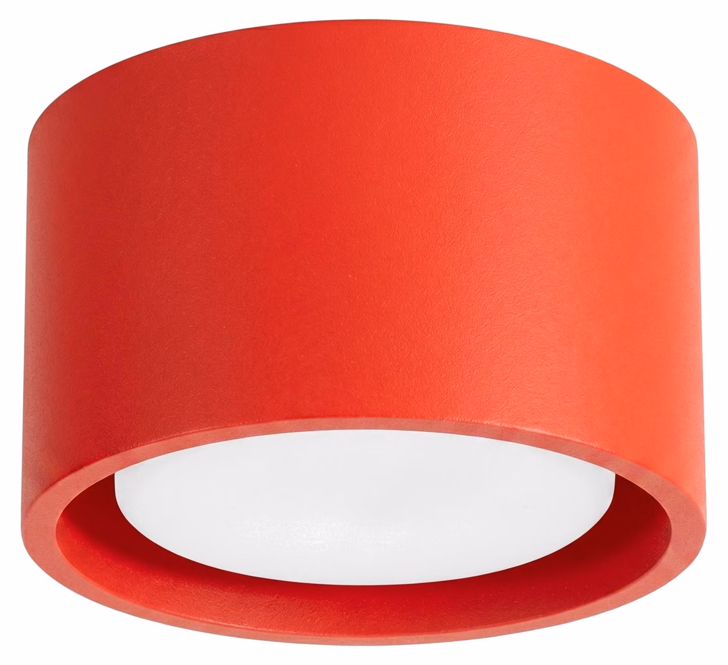 Plafoniera MODO 1 rossa Gx53 1xGx53 10W in alluminio 6x10x10 cm Sollux Lighting