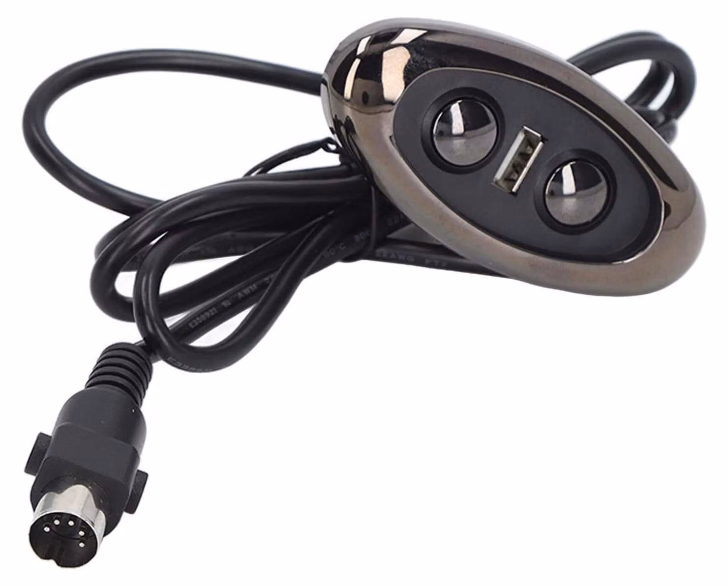 Pannello di controllo elettrico, porta USB di ricarica, con 5 poli, per poltrone