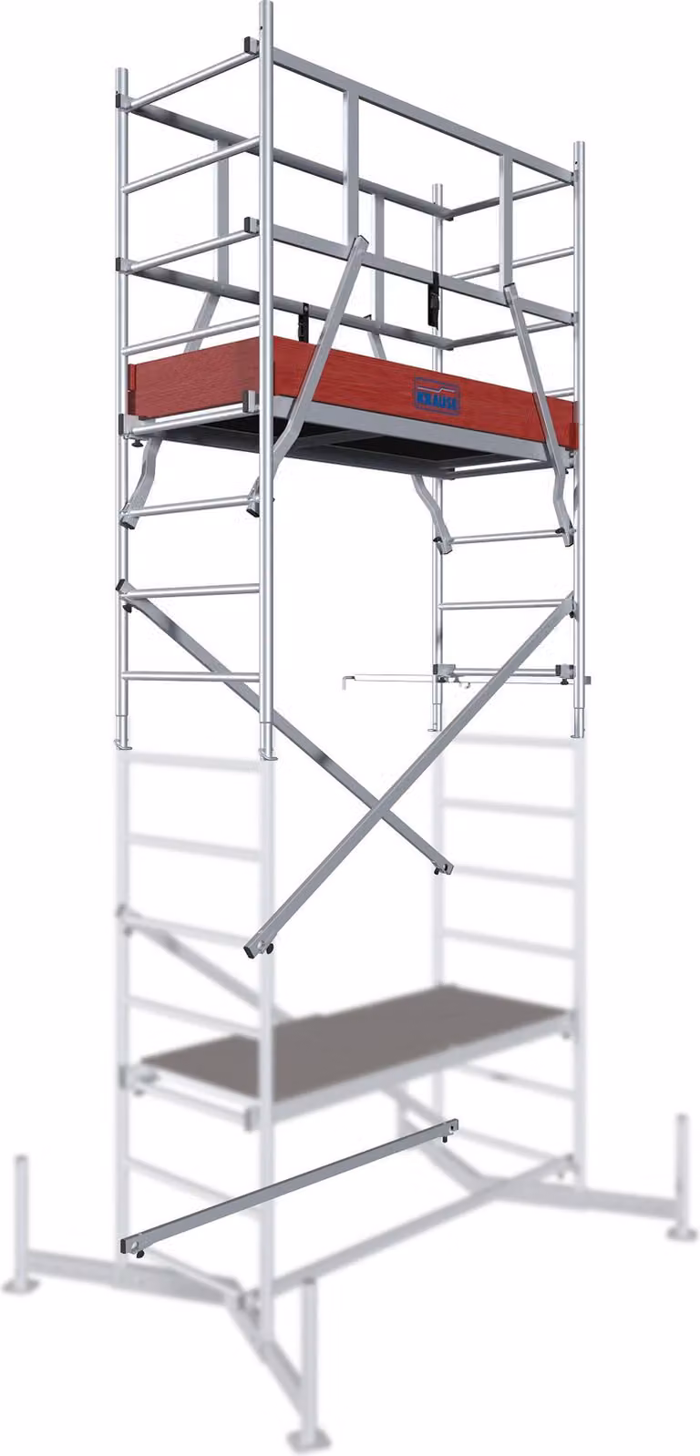 1. Aufstockung für KRAUSE ClimTec Gerüst