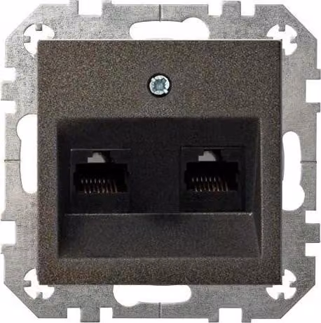 Liregus Socket Comp Įkl-002-01 2Points Black Eps