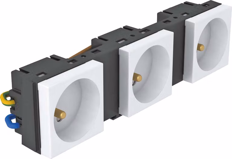 OBO Bettermann Vertr Supporto modulo 3x1gang MT45V 3 3WS V