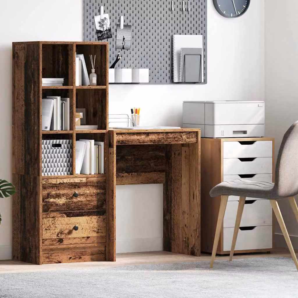 Maison Exclusive - Scrivania in legno antico 60 x 40 x 76 cm