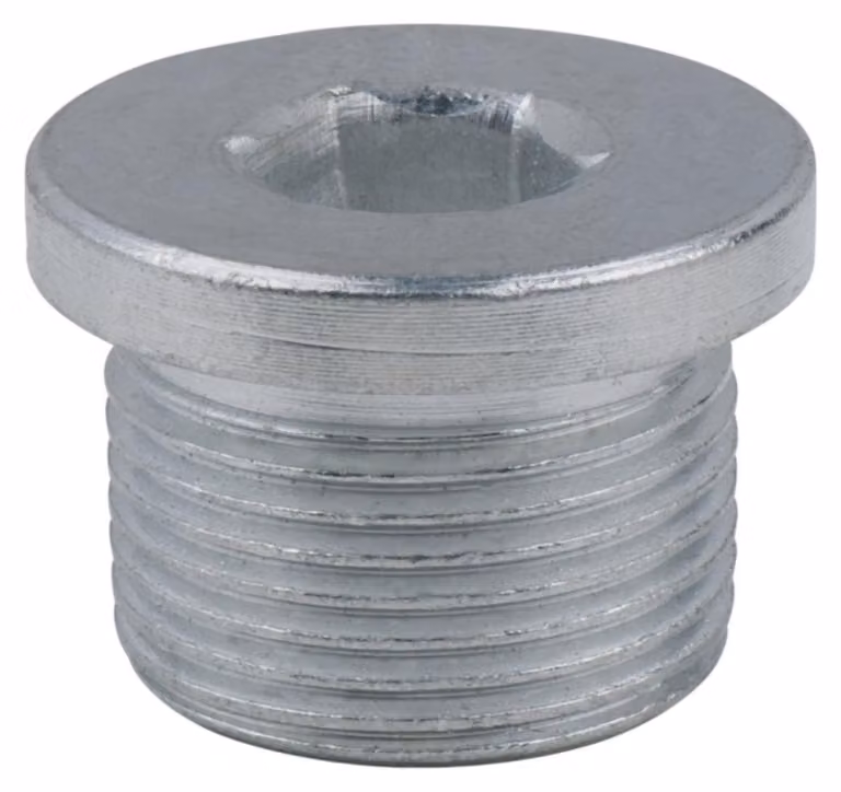 Tappo di scarico olio, esagono incassato 10 mm, M22x1,5x13,5 mm, confezione da 25 pz