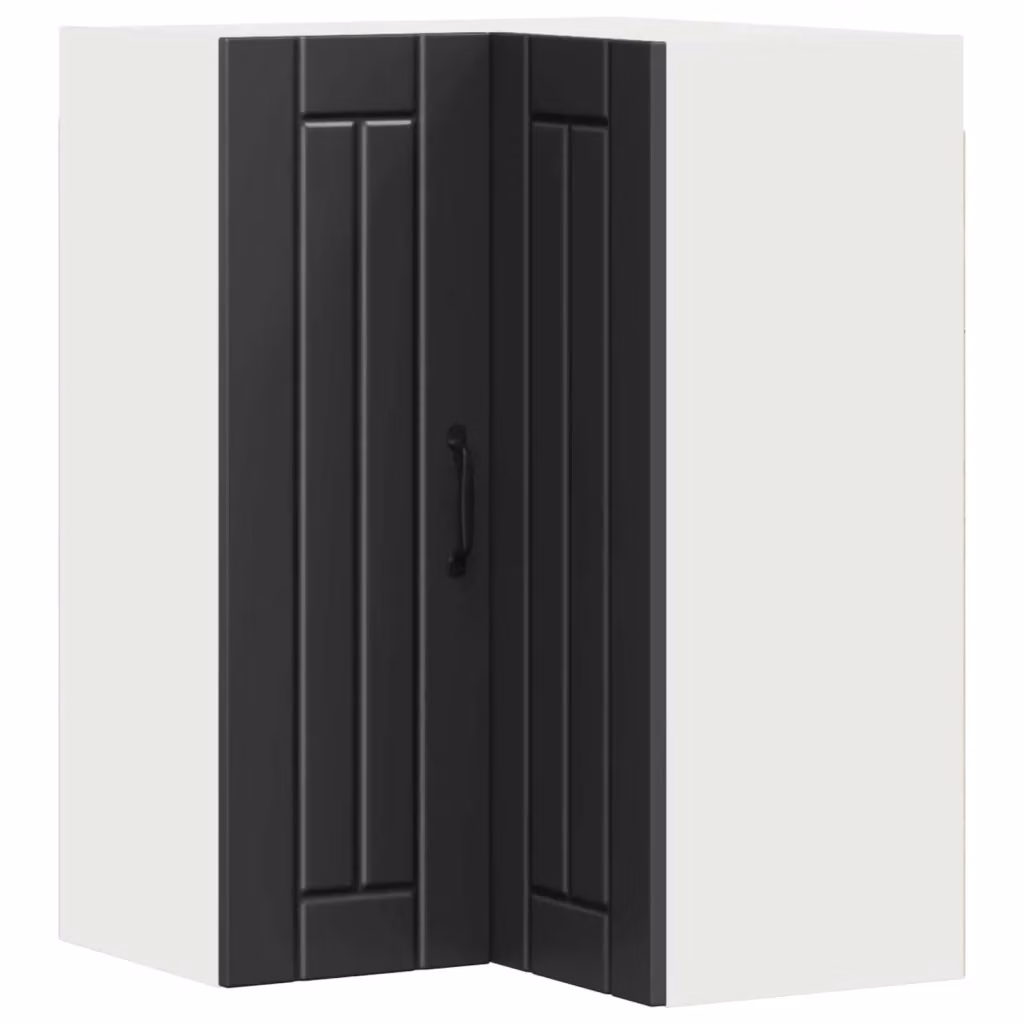 Armadio da cucina moderno vidaXL nero con ante scorrevoli L/P/H: 57 x 57 x 80 cm – 2
