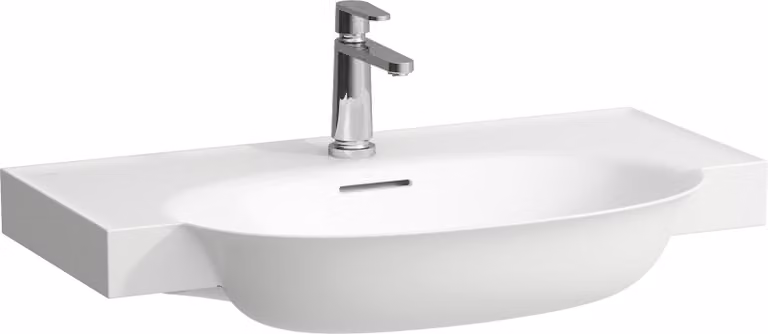 LAUFEN The New Classic lavabo, encastré, avec trop-plein, 1 trou pour robinet, 800x480mm, H8138554001041, H8138554001041