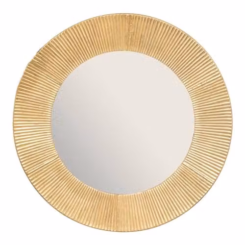 Atmosphera - Specchio Milda - metallo - oro - D90 cm