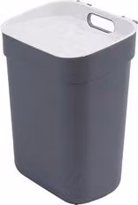 Pattumiera Curver READY Grigio Scuro 10 l