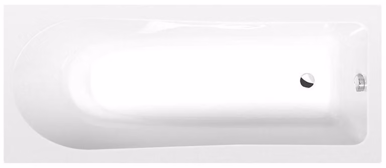 LISA vasca rettangolare con piedini 150 x 70 x 47 cm, bianco