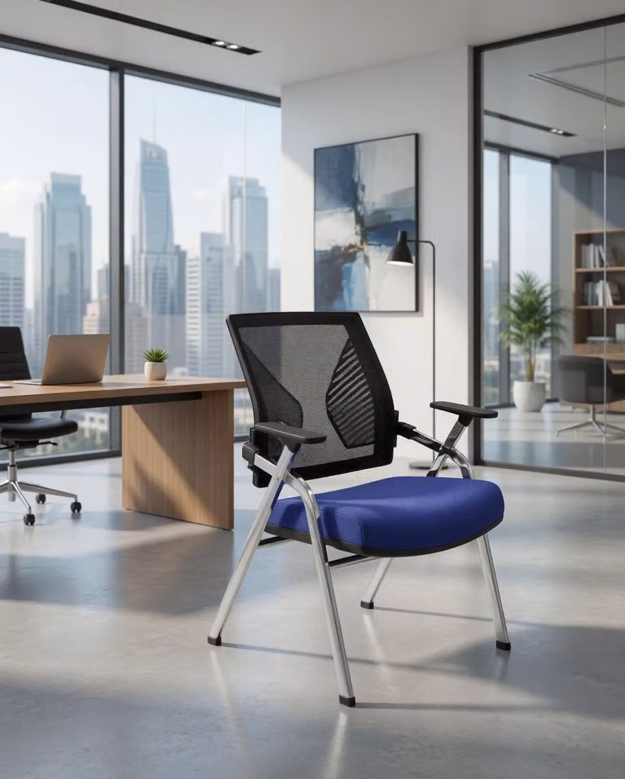 Poltrona da ufficio ergonomica con schienale in rete per un comfort ottimale