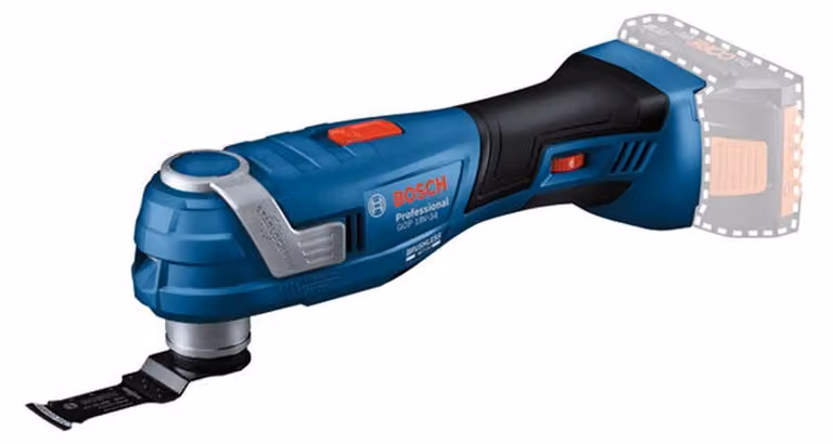 BOSCH PROFESSIONAL cordless multi-tool - GOP 18V-34 - 18V - With accessories