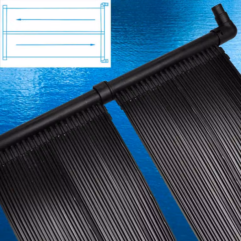 vidaXL Pannello solare per il riscaldamento della piscina (set di 2)